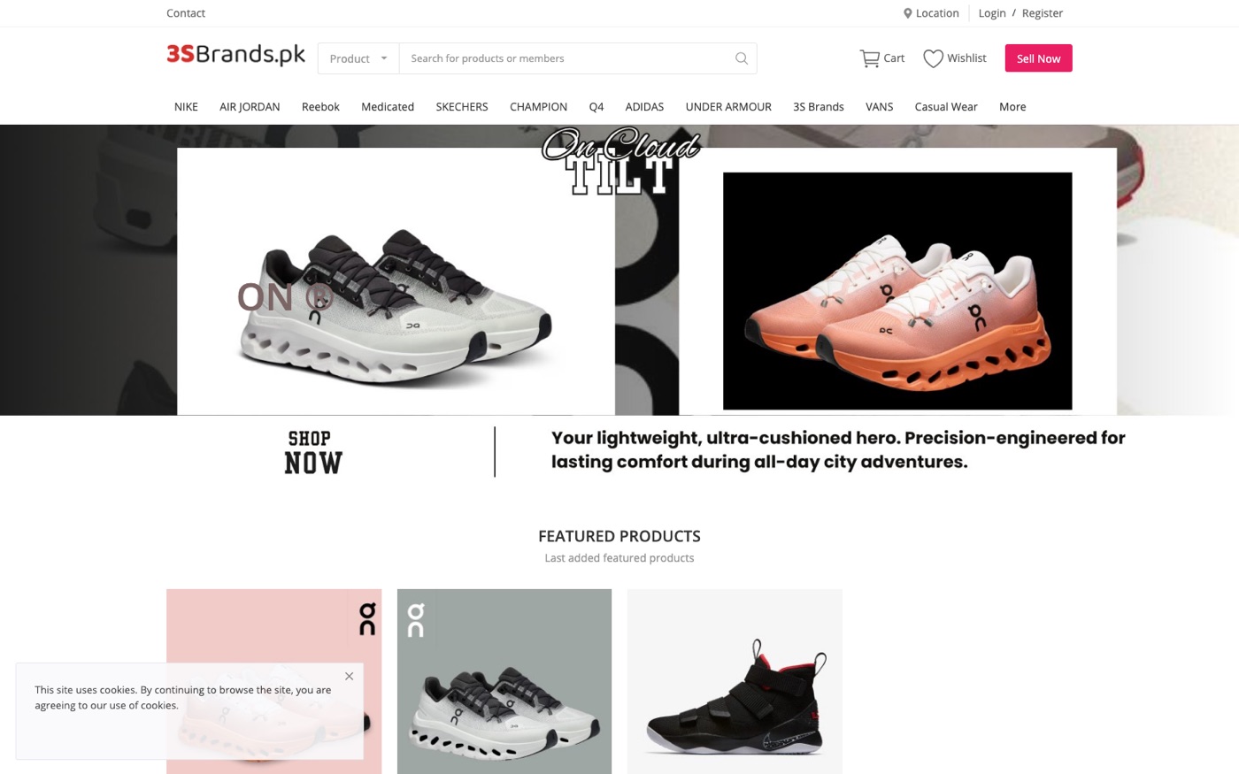 3S Brands website